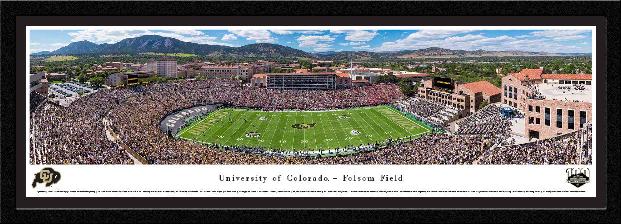 Capgown | University of Colorado Boulder - Blakeway Panorama Print