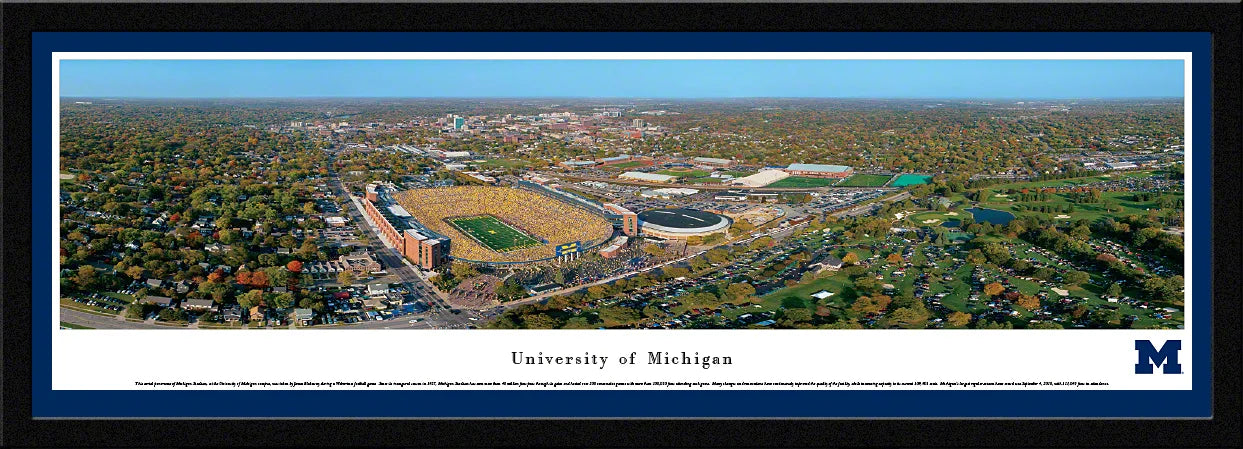 Capgown | University of Michigan - Blakeway Panorama Print