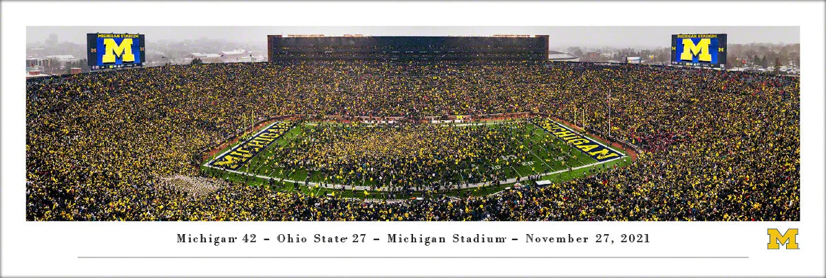 Happy Tassel | University of Michigan - Blakeway Panorama Print