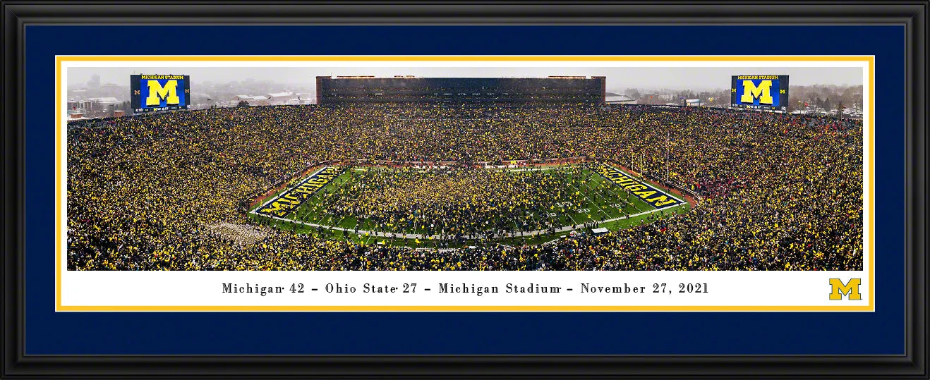 Happy Tassel | University of Michigan - Blakeway Panorama Print