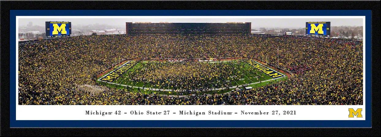 Happy Tassel | University of Michigan - Blakeway Panorama Print