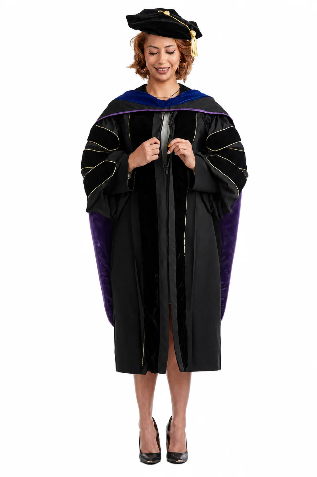 Complete Brite Divinity School doctoral regalia
