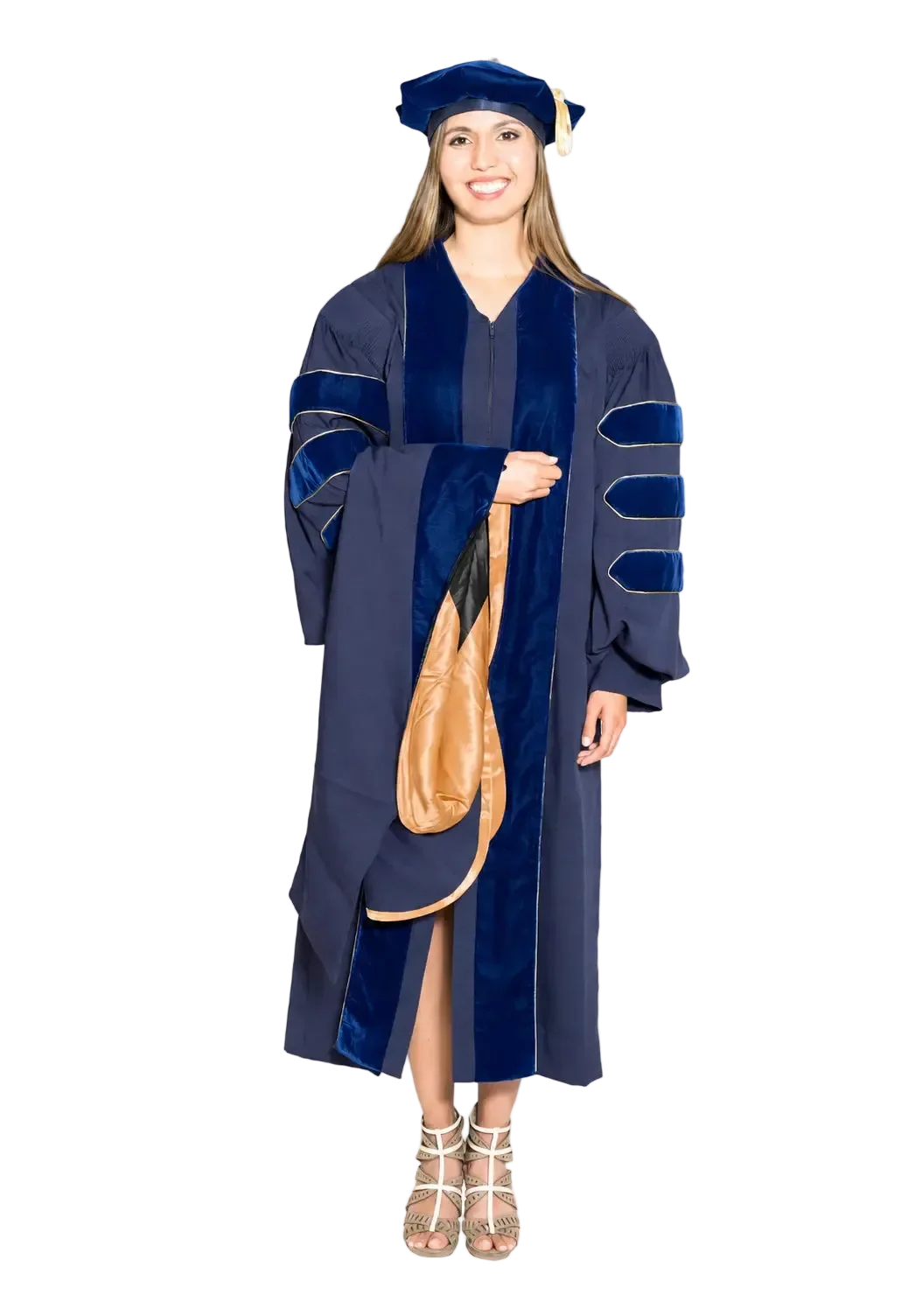 Complete Doctoral Regalia for Drexel University — view 2