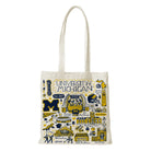 Happy Tassel| University of Michigan Tote Bag Designed by Julia Gash