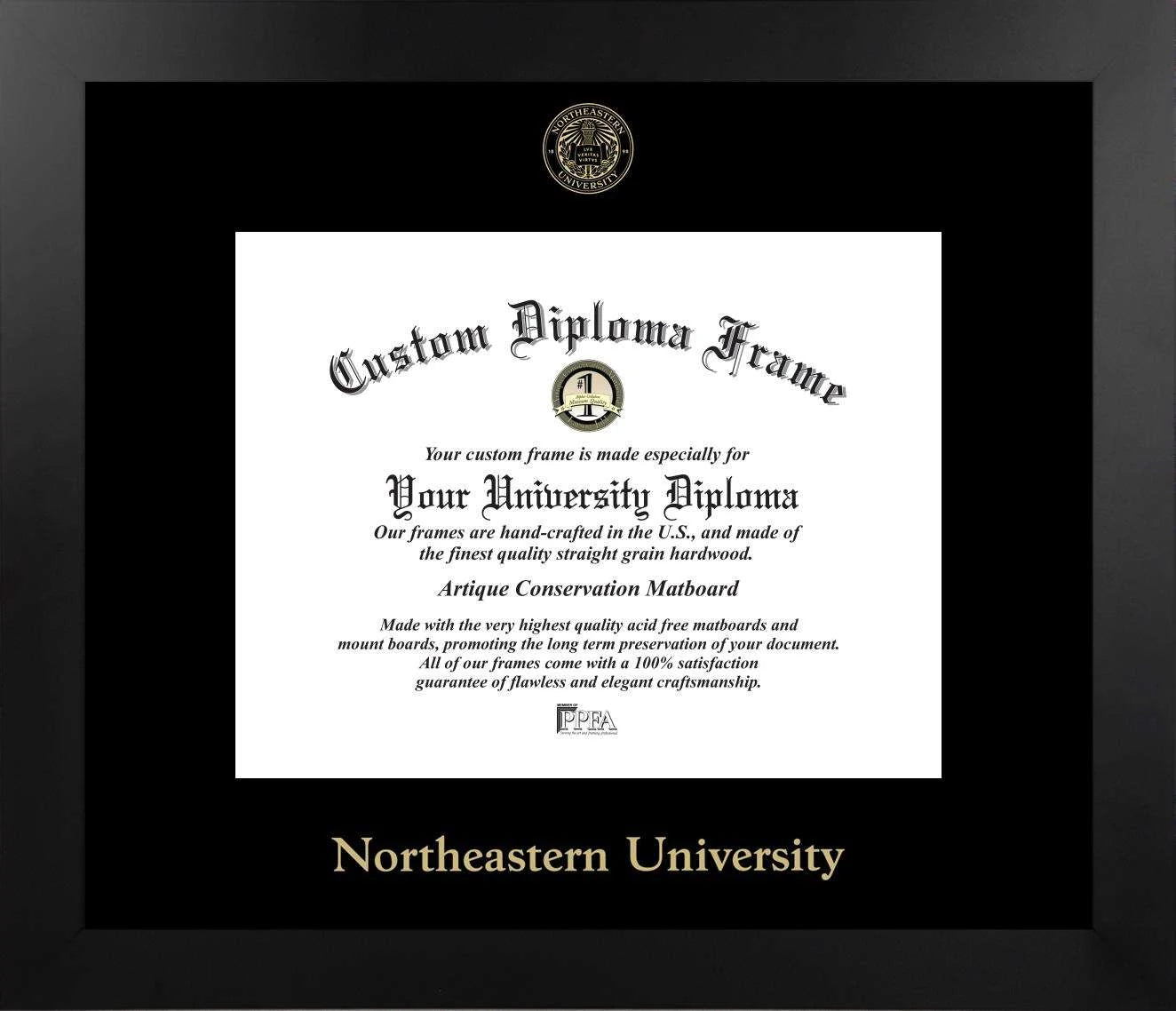 CAPGOWN | MIT Manhattan Diploma Frame. Designed and made in USA.