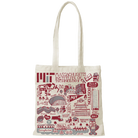 MIT University tote bag with landmark drawings | CAPGOWN