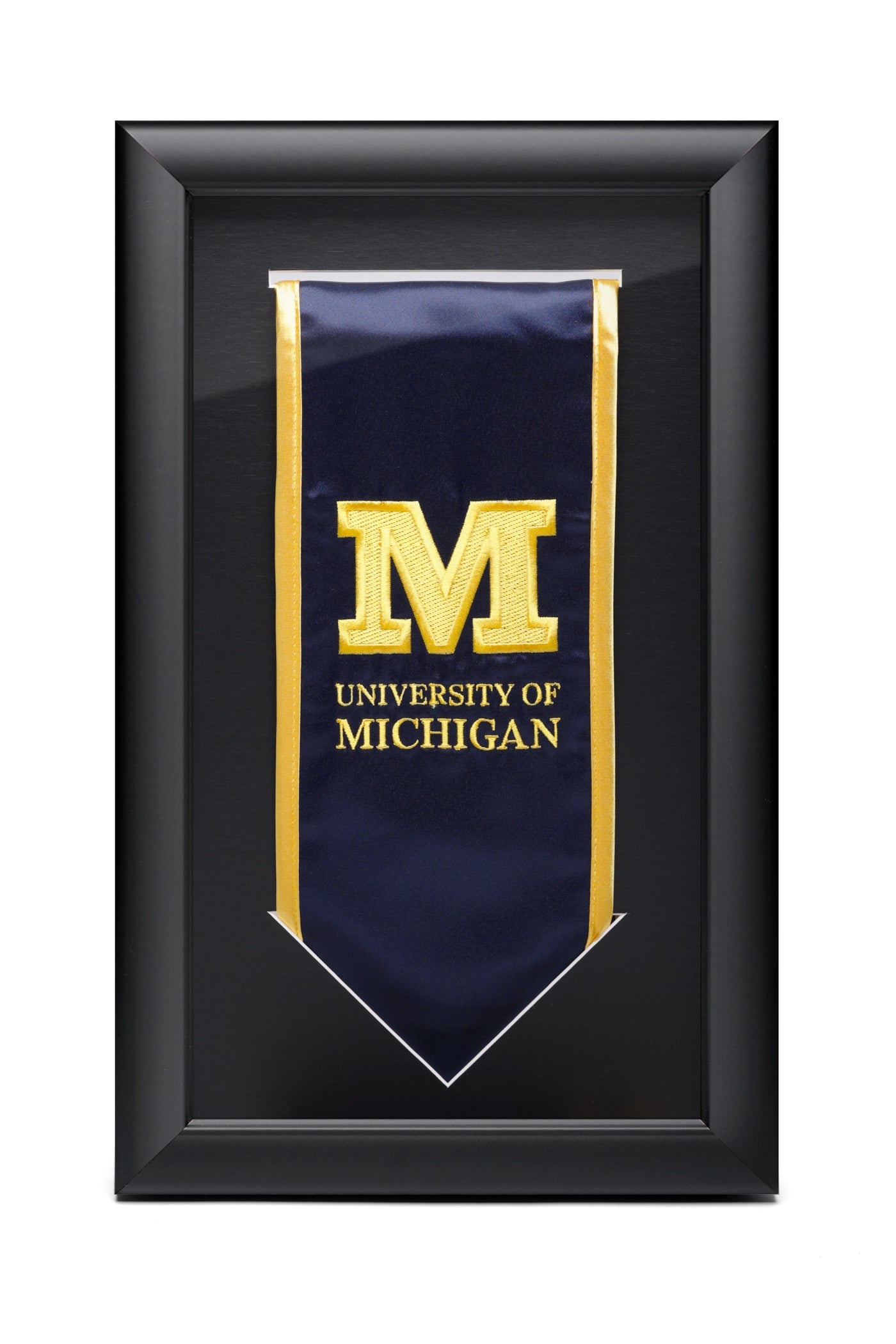 The Stole Frame with Stole on Black mat