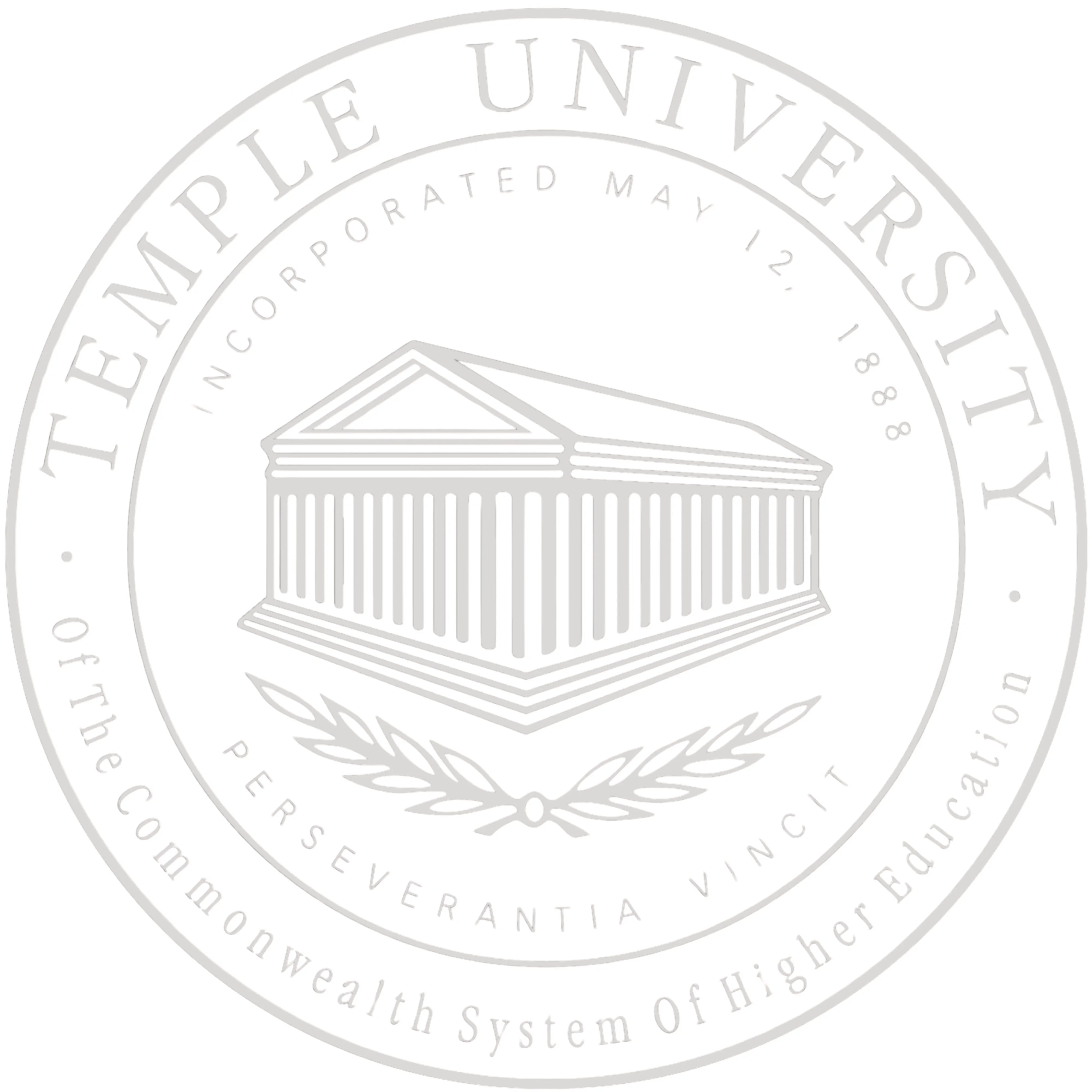 CAPGOWN | Temple University Seal