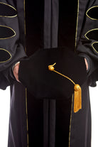 Doctoral Tam for University of Missouri Graduation - 8-sided with Gold Bullion Tassel