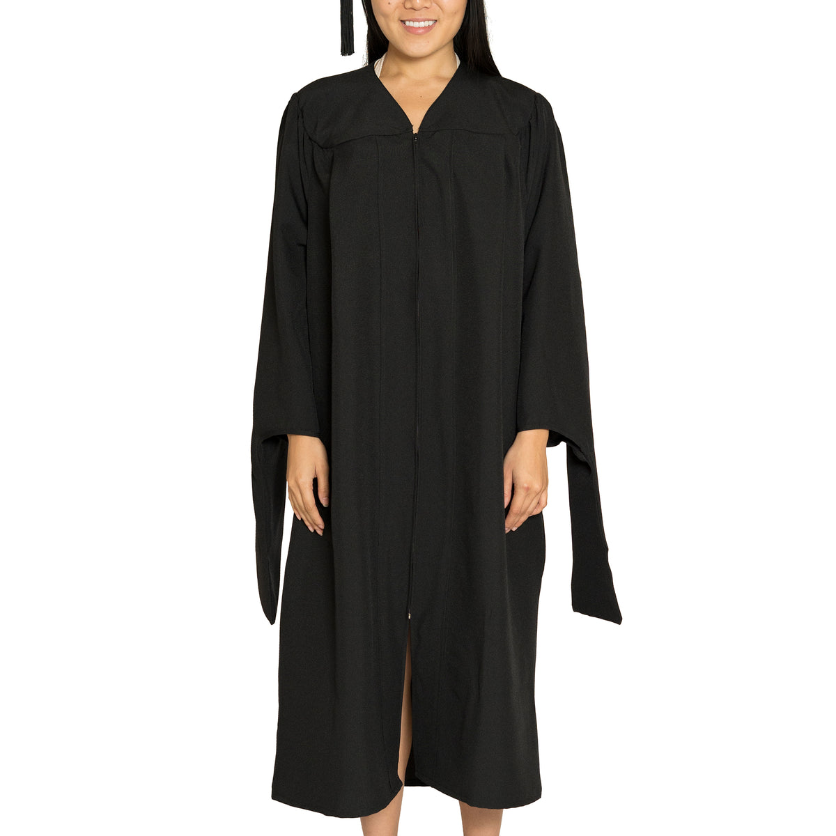 Master's Cap & Gown Medium (5'5"-5'8") / L/XL (7 1/8 to 7 5/8) / Black