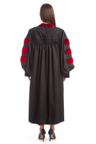 University of Wisconsin–Madison PhD Regalia Set. Doctoral Gown, Hood, and Eight Sided Doctoral Tam with Tassel