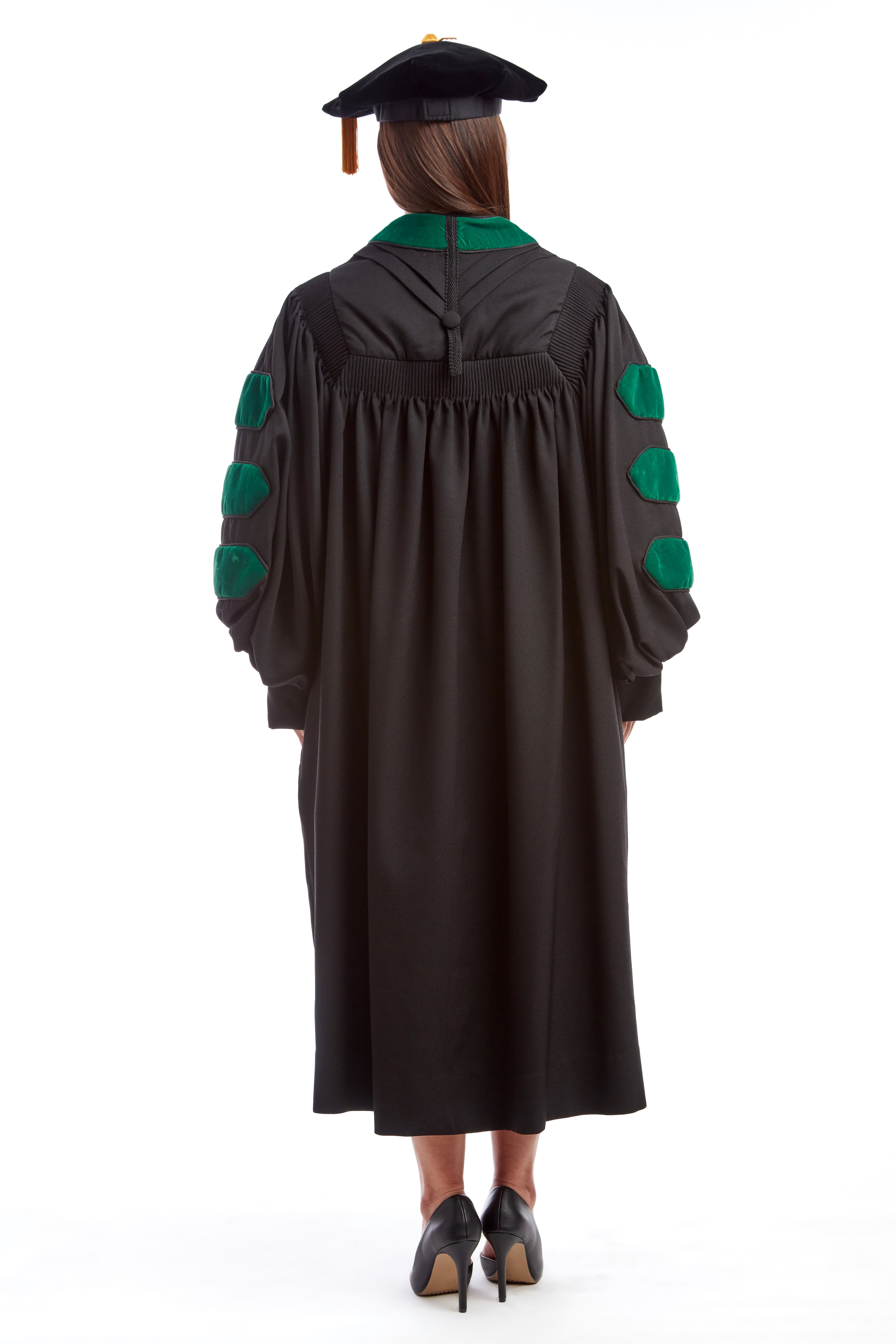 Premium Medical Rental Regalia Set - Medical Gown, Hood, and 8-Sided Tam - CAPGOWN