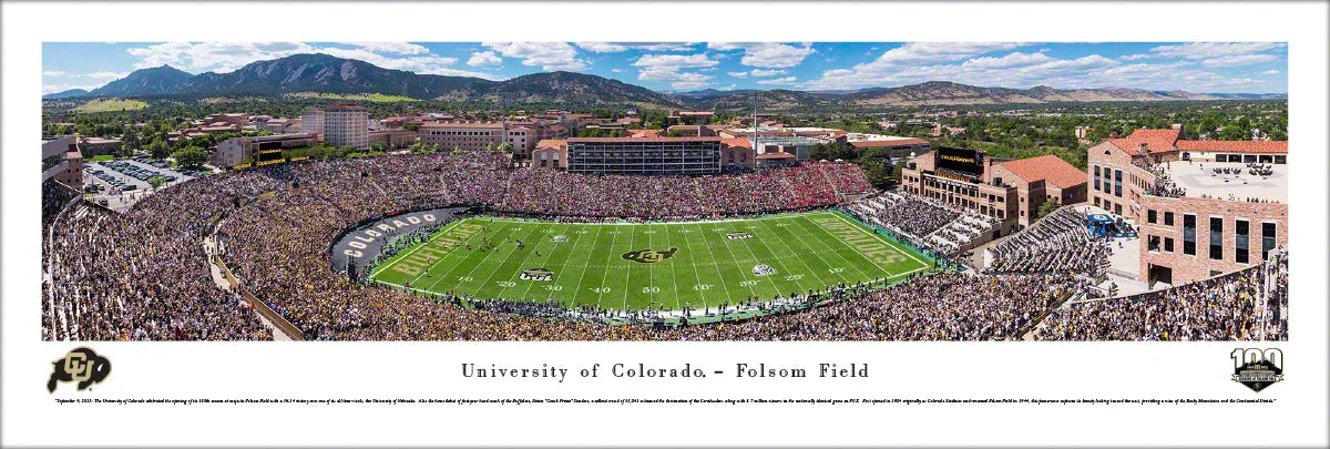 University of Colorado Boulder - Folsom Field Aerial Picture