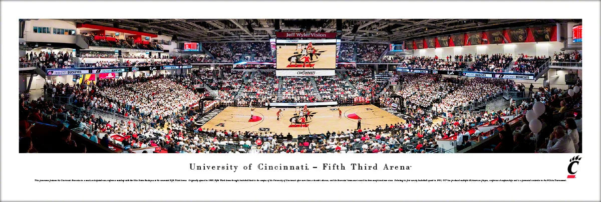 University of Cincinnati - Fifth Third Arena Overhead Picture