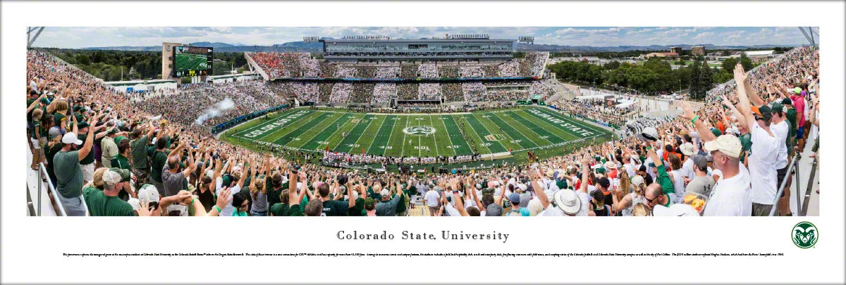 Colorado State University - Canvas Stadium Aerial Picture