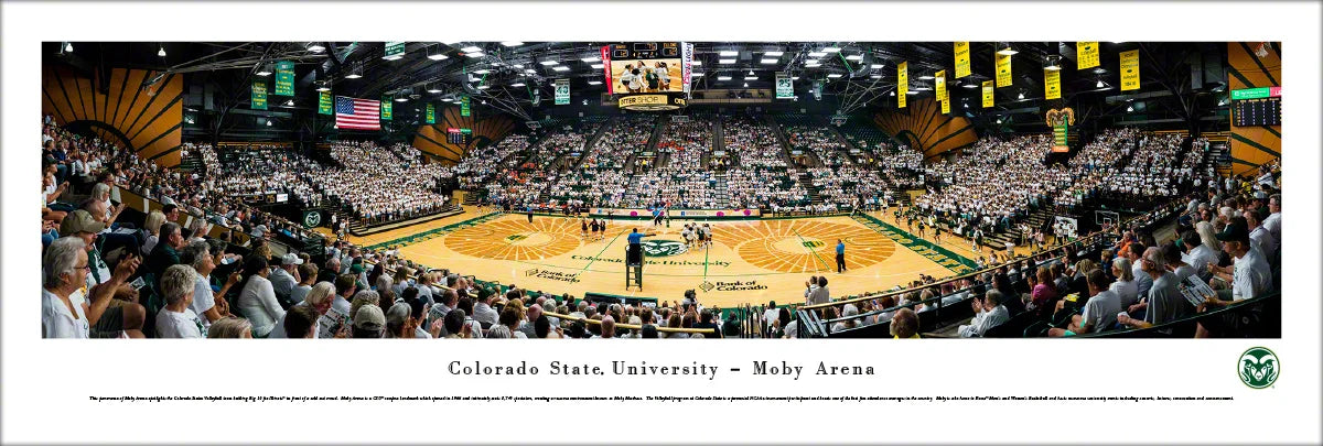 Colorado State University - Moby Arena Overhead Picture