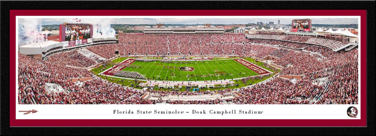 Florida State University — Florida State Seminoles Football — Select Frame - 41 1/2" x 15"