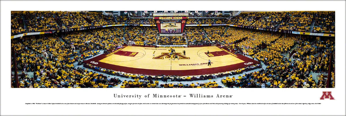 University of Minnesota - Williams Arena Overhead Picture