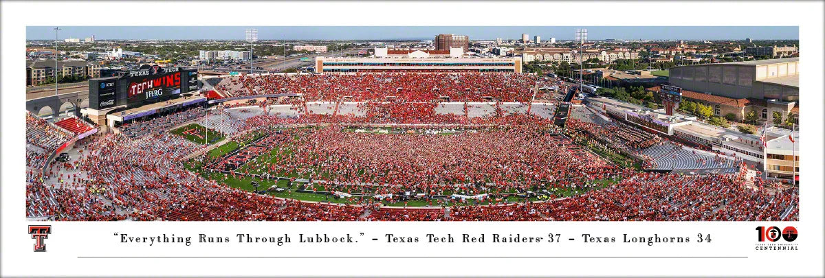 Texas Tech University - The Jones Stadium Aerial Picture