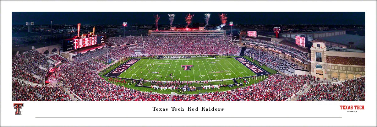Texas Tech University - Jones AT&T Stadium Aerial Picture