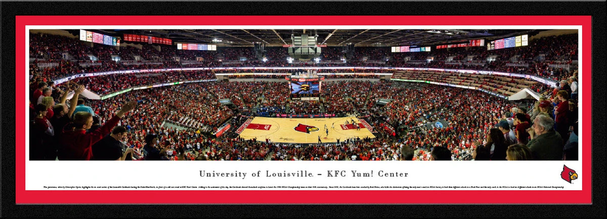 University of Louisville — Louisville Cardinals Basketball — Select Frame - 41 1/2" x 15"
