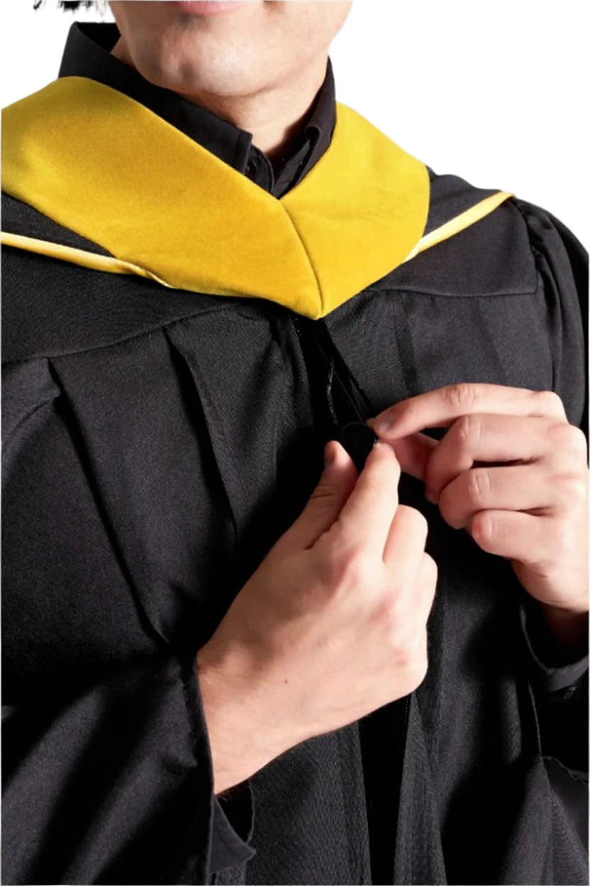 CAPGOWN | UC San Francisco Master's Gown with styling hook