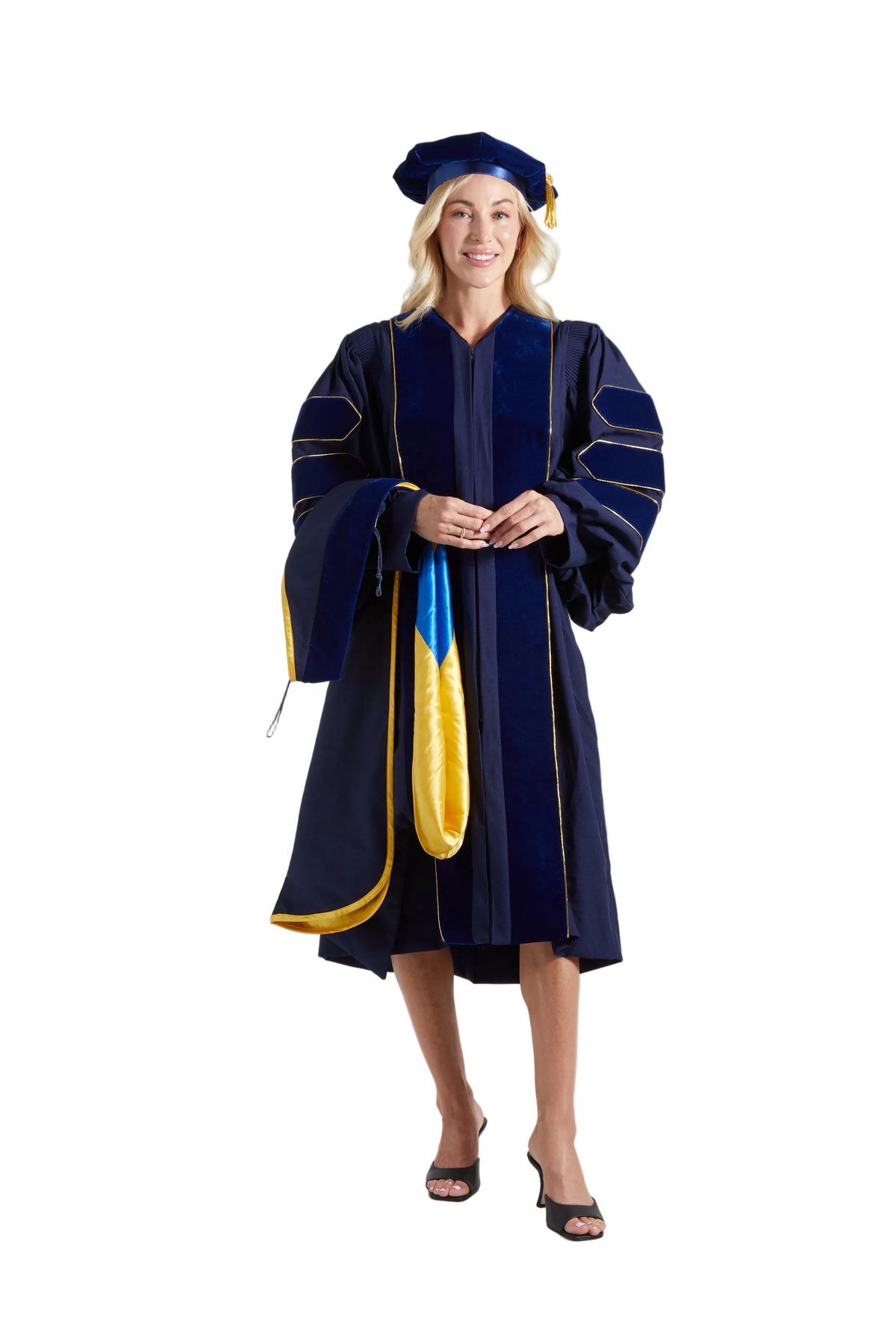 Regalia doctoral completa para UCLA