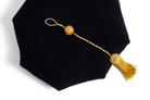 The University of Alabama 8-Sided Doctoral Tam (Cap) with Gold Tassel