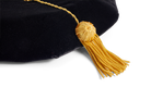 The University of Alabama 8-Sided Doctoral Tam (Cap) with Gold Tassel