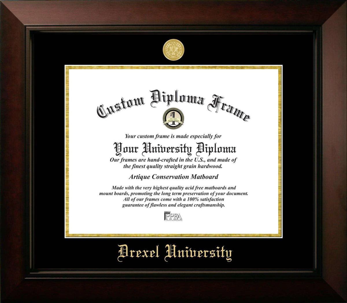 CAPGOWN | Cal State Northridge Legacy Diploma Frame. Designed and made in USA.
