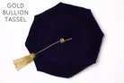 UC Merced PhD Cap with Gold Bullion Tassel for Complete Regalia