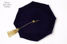 UC Berkeley PhD Cap (Tam) with Gold Bullion Tassel