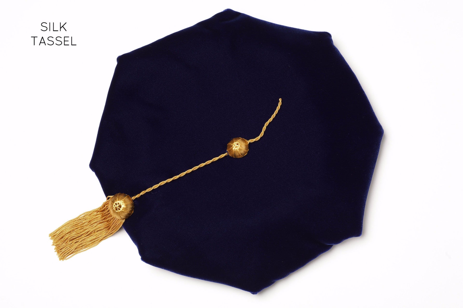 UC Riverside PhD Cap (Tam) with Silk Tassel