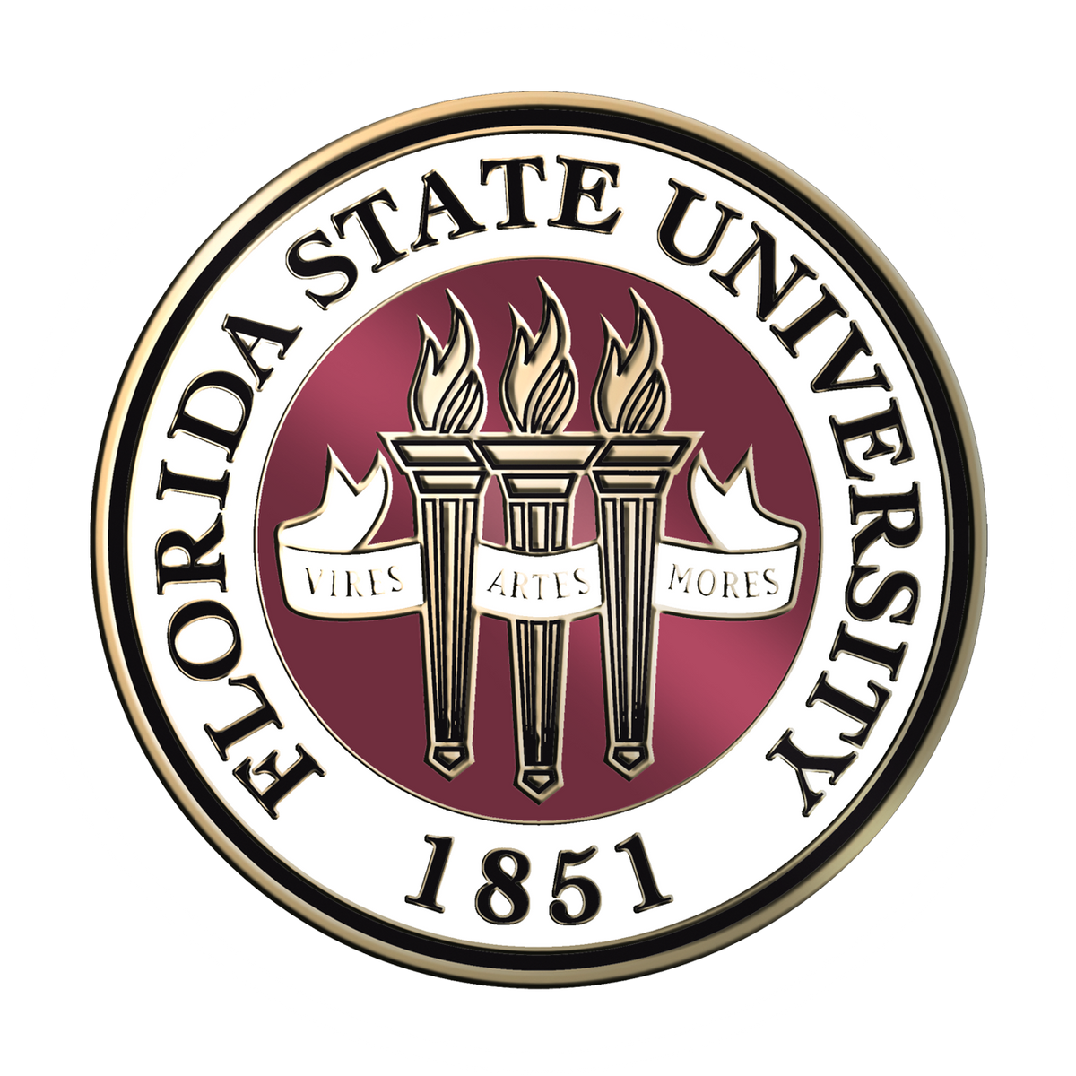 CAPGOWN | Florida State University Brass Medallion