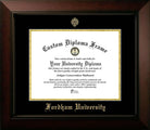 CAPGOWN | Fordham University Legacy Diploma Frame. Designed and made in USA.