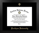 CAPGOWN | Fordham University Manhattan Diploma Frame. Designed and made in USA.