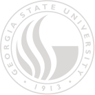 CAPGOWN | Georgia State University Silver Embossed Logo
