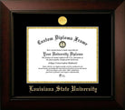 CAPGOWN | LSU Legacy Diploma Frame. Designed and made in USA.