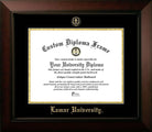 CAPGOWN | Lamar University Legacy Diploma Frame. Designed and made in USA.