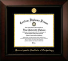 CAPGOWN | MIT Legacy Diploma Frame. Designed and made in USA.
