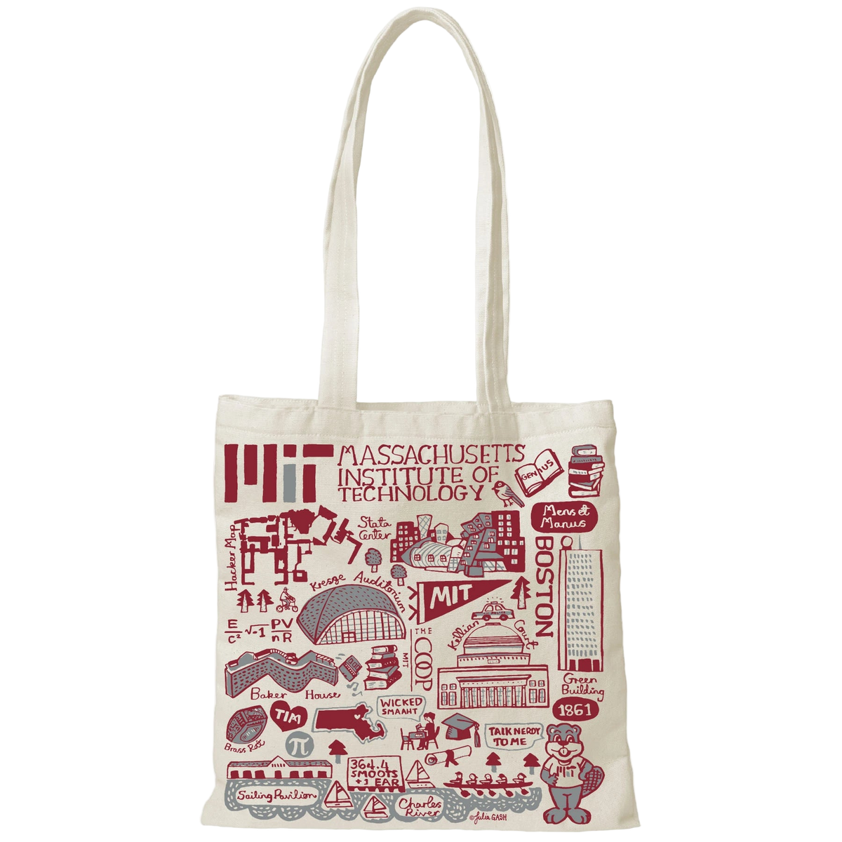 MIT Tote Bag Designed by Julia Gash