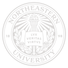 CAPGOWN | Northeastern University Silver Embossed 1898 Seal