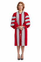 Ohio State University doctoral gown sleeve chevrons