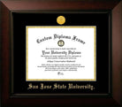 CAPGOWN | San Jose State University Legacy Diploma Frame. Designed and made in USA.