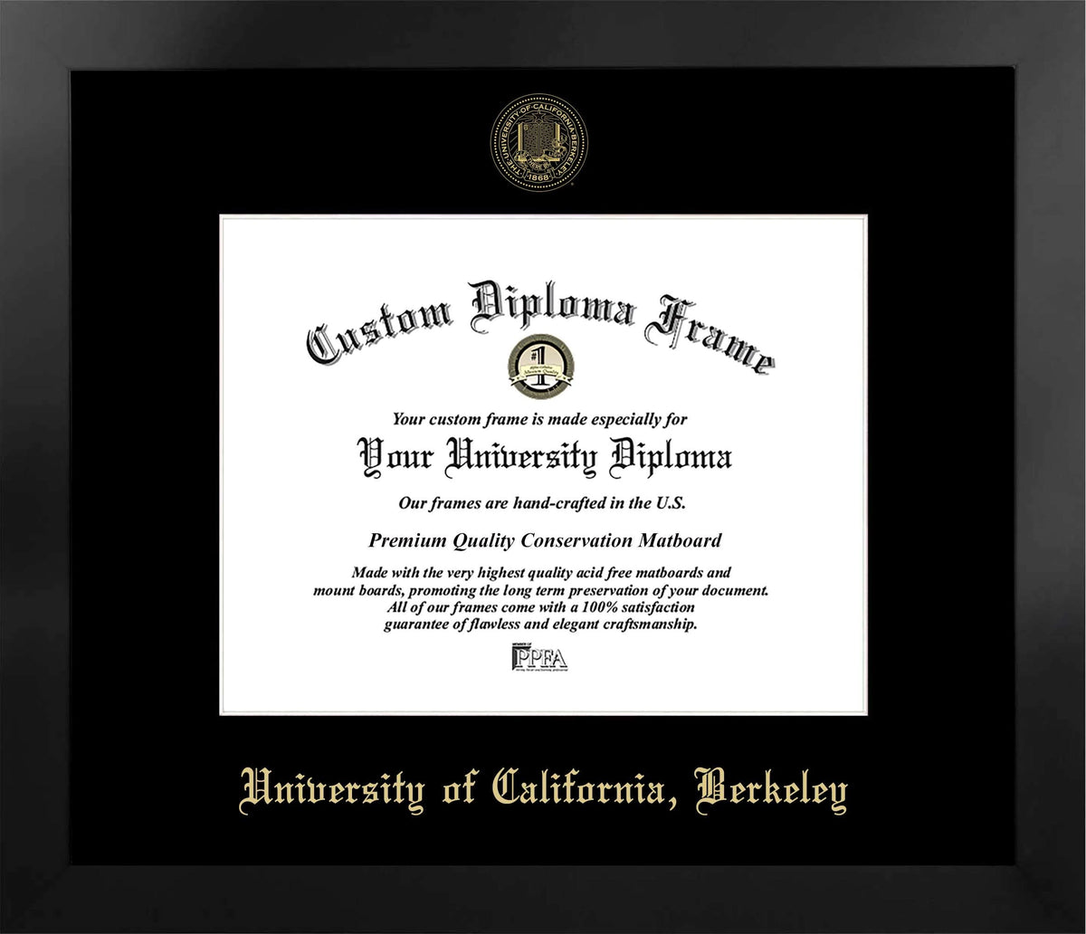 UC Berkeley Manhattan Diploma Frame