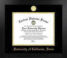 CAPGOWN | UC Davis Legacy Diploma Frame. Designed and made in USA.