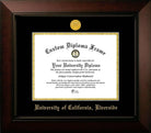 CAPGOWN | UC Riverside Legacy Diploma Frame. Designed and made in USA.