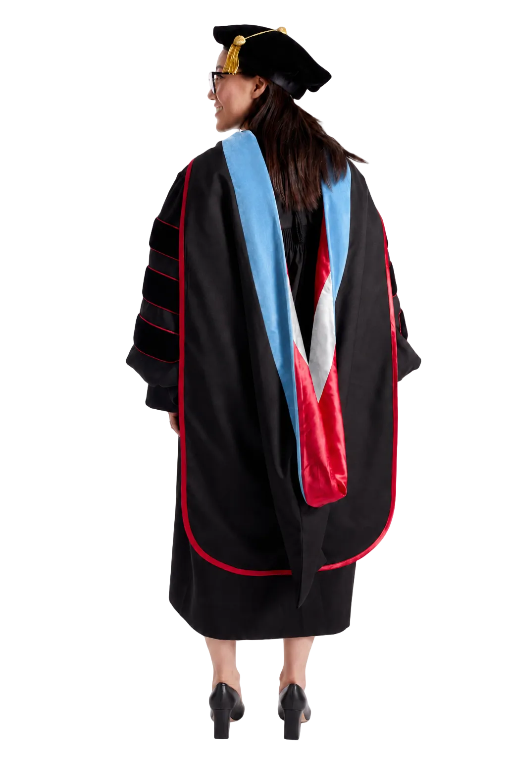 Cal State Northridge Doctor of Education (EdD) doctoral regalia rental model