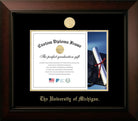 CAPGOWN | University of Michigan Legacy Diploma Frame for Doctoral Graduates. Designed and made in USA.