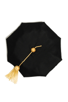 Cal State LA eight-sided black velvet doctoral tam